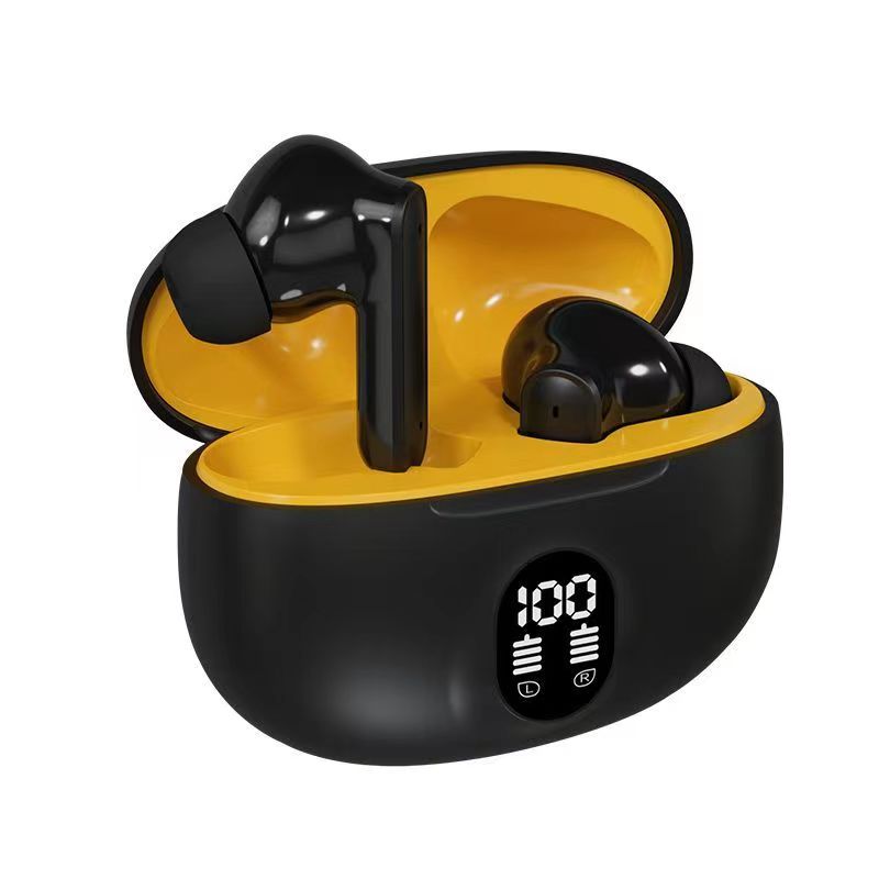 Stereo 895B Wireless Bluetooth Earbuds with Mic | LED Display | Type-C Fast Charging | Bluetooth 5.3