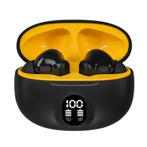 Stereo 895B Wireless Bluetooth Earbuds with Mic | LED Display | Type-C Fast Charging | Bluetooth 5.3